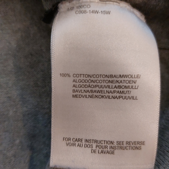 Mexx colorblock cotton long sleeve top size L - Picture 3 of 4